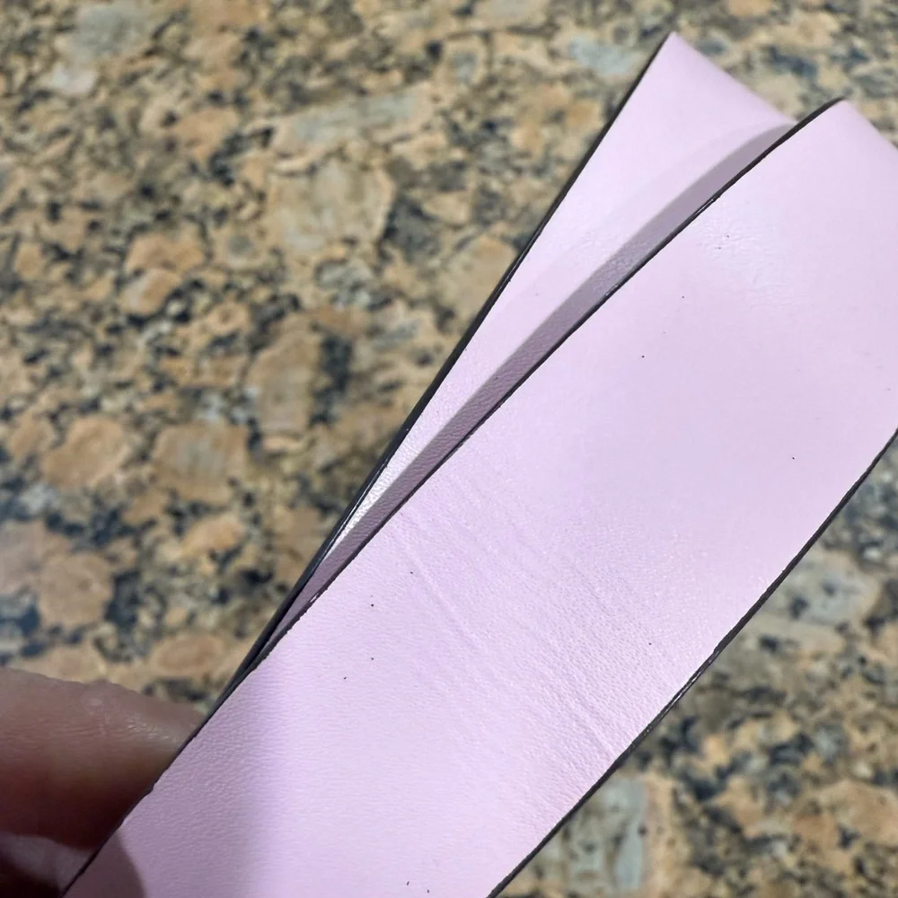 Kate Spade New York gold buckle pink belt - Picture 5 of 6